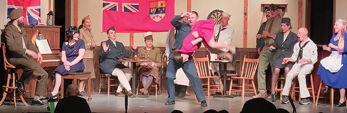 Some of the moments from the play 