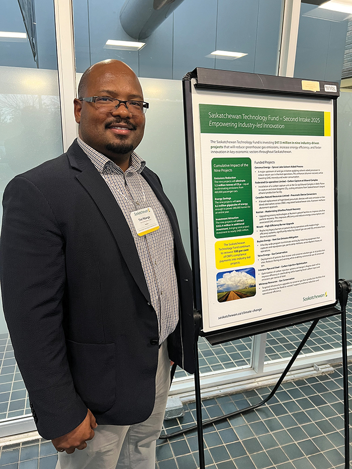 Mill Maintenance Superintendant at Nutrien Rocanville Tim Mbanga.