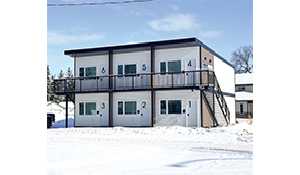 Another sixplex going up in Moosomin